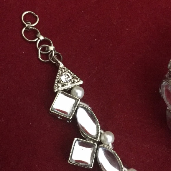 Nwot beautiful pair of anklets silver polish - Picture 3 of 8